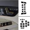 Door Lock Unlock Button Cover Sticker Window Glass Lift Button Sticker For Mercedes Benz A B C E GLA CLA CLS GLK GL ML GLE Class