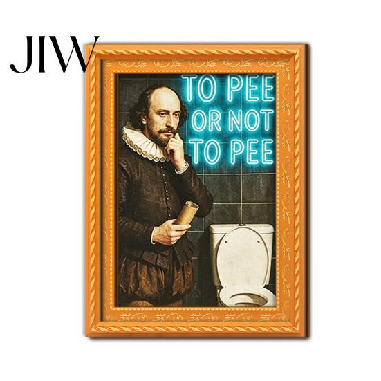 Customizable Fridge Art Frames Funny Small Wooden Magnet Picture Frame, Vintage Oil Painting Pattern Retro Style Magnetic Refrigerator Locker for Home