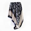 90*90CM Cashew Print Square Hijab Scarf Elegant Ladies Soft Satin Shawl Stylish Women's Decorative Beach Towel