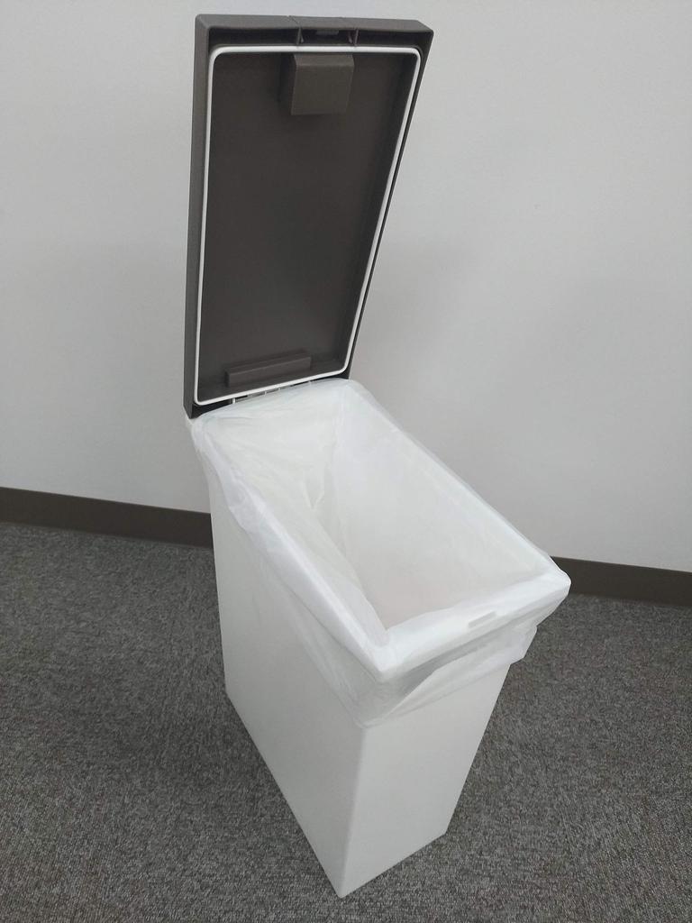 Japax Garbage Width 52 X Height Thickness Capacity Plastic Pink Ribbon Pack of 10 Bag, White, Transparent, 20L, 60cm, 0.017mm, Displayed, Bag, Model,