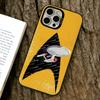 S-Trek Space Theme Phone Case For iPhone 17,16,15,14,13,12,11 Plus,Pro Max,XS,Colored Silver Plated Inside Cover