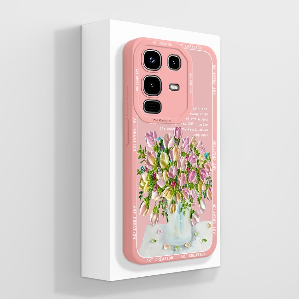 Чехол для телефона infinix Note 50 Pro Plus 50X 50S Стильный Ударопрочный Funda Для infinix Note50 Pro+ Мягкая Задняя Крышка из Жидкого Силикона