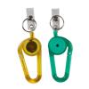 Card Holder Outdoor Telescopic Easy Pull Buckle Carabiner Keychain Badge Holder Badge Reel Clip