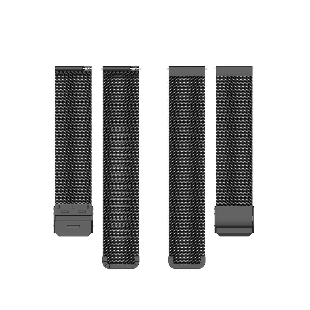 Сетчатый ремешок из нержавеющей стали 20 мм для часов Garmin Vivoactive 3/Venu/Vivomove 3/Forerunner 245,645