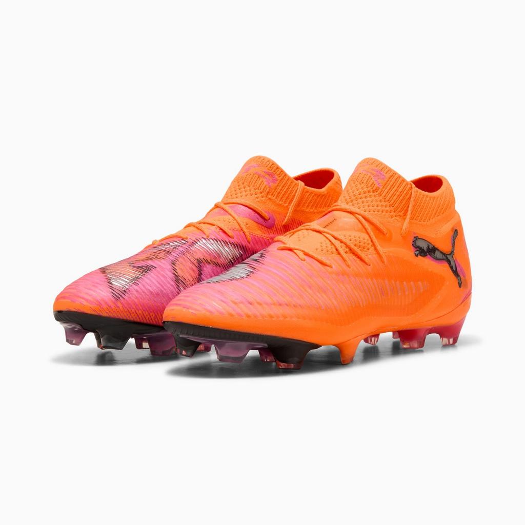 Men's Puma FUTURE 8 ULTIMATE FG football boots orange 10858103 r 40