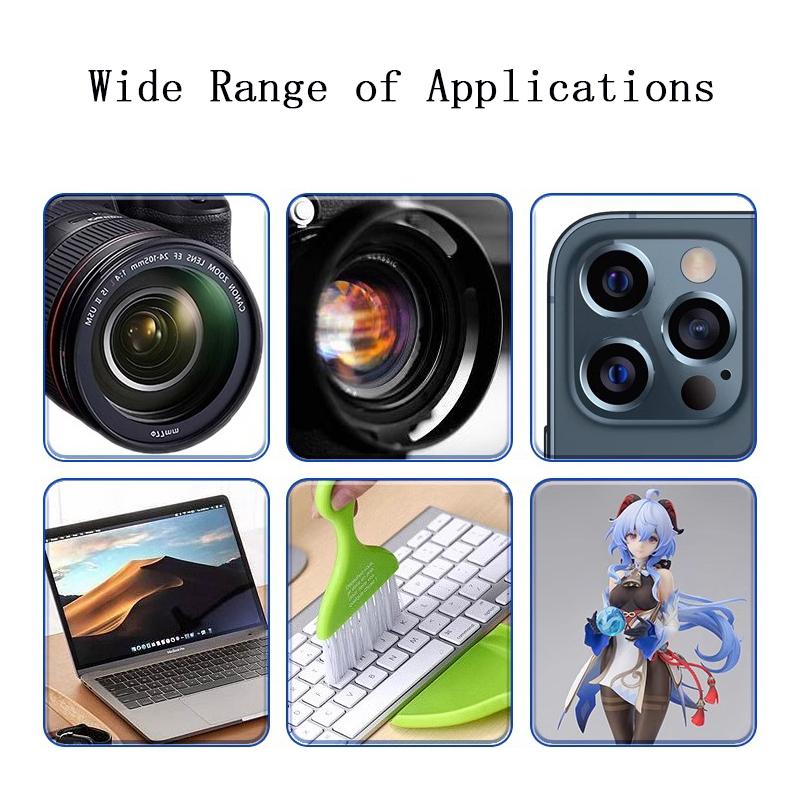 Universal VR Headset Cleaning Kit Anti-scratch Optical Lens Cleaning Pen Compatible with Vision Pro Quest 2 Quest 3 PSVR2 Pico 4