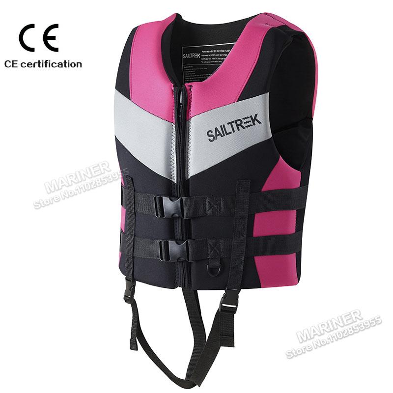 Страховочный жилет Wakesurf Comp Vest, одобрен CE, неопреновый спасательный жилет для вейк-серфинга, но отлично подходит для всех других видов водного спорта