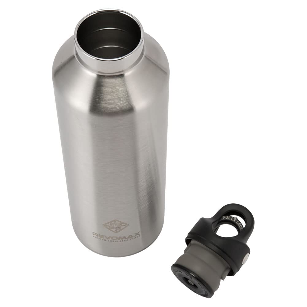 Бутылка для воды REVOMAX, кружка, бутылка 2, 950 мл, изоляция холода, теплоизоляция, газирование, ОК, вакуумная изоляция, бутылка REVOMAX2 из нержавеющей стали, большая емкость