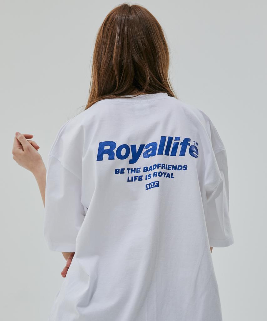 ROYALLIFE Футболка с коротким рукавом 'Будь Друзьями' (Rl701 Будь Другом Футболка) - белый