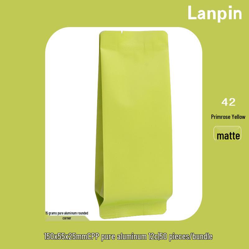 Премиальный алюминиевый фольгированный чайный пакетик для Яньча, черного чая, зеленого чая, корицы, Да Хун Пао