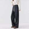 FivePlus Women's Knit Straight Wide-Leg Casual Pants