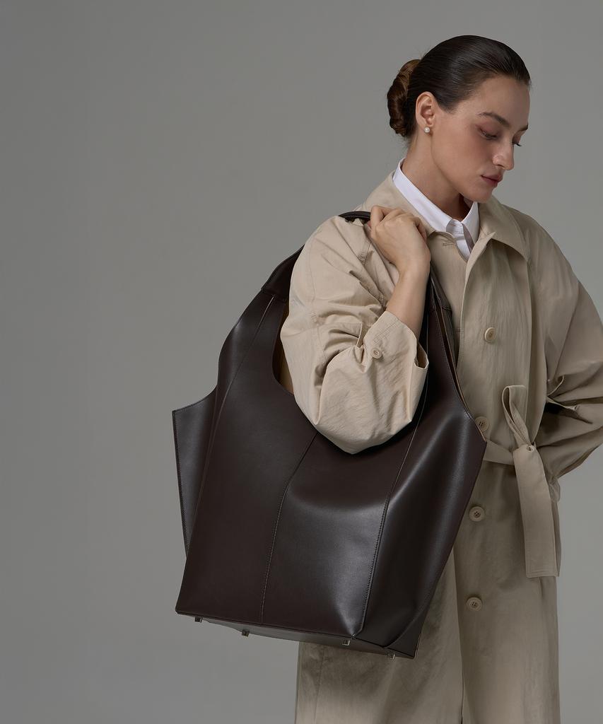 Zema Élever Le Quotidien Onnete Tote Bag Xl - Espresso Brown (Onnete Tote Bag Xl)