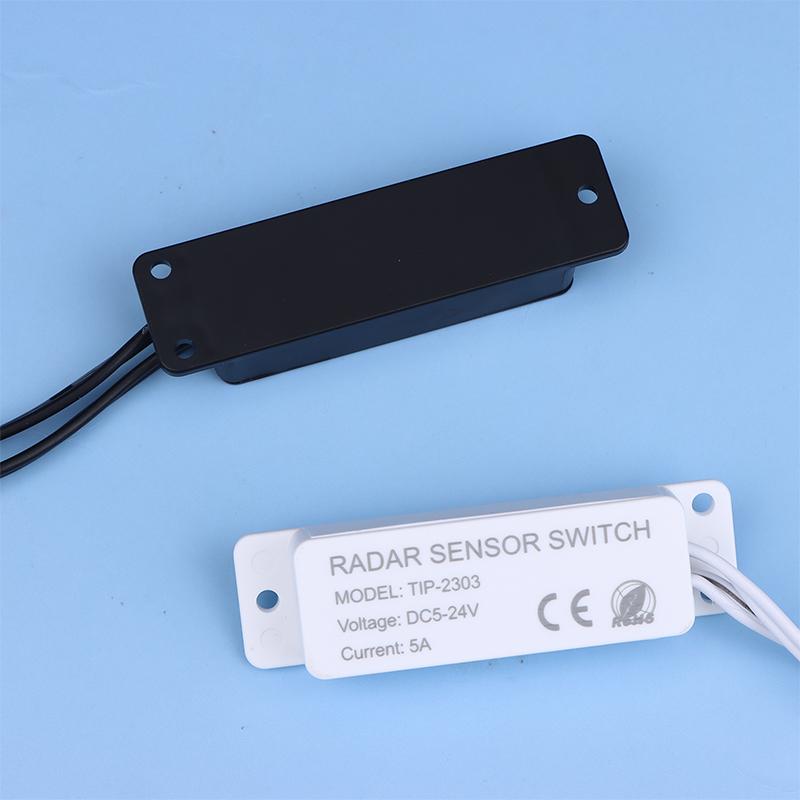 DC 5-24V 5.8G Микроволновый радарный датчик Переключатель Контроллер Индукционный переключатель на присутствие человека Для светодиодной монохромной ленты с ШИМ