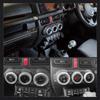Catland Jimny Sierra JB74W Панель управления кондиционером Панель интерьера Ручка кондиционера Индивидуальная панель интерьера кондиционера Алюминиевый набор из 3 шт.