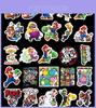 100 шт. Super Mario Bros Принцесса Кавайные Стикеры-Заметки Прочные Водонепроницаемые Коллекция