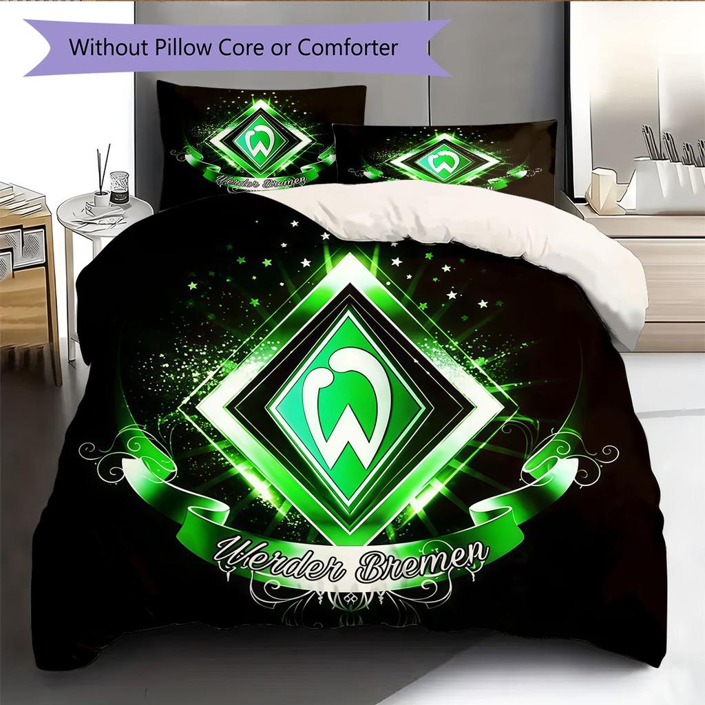 Werder logo Bedding Quilt Set Quilt Cover Pillowcase Home Decoration Birthday Gift (1 * duvet cover + 2 * pillowcase, without core)