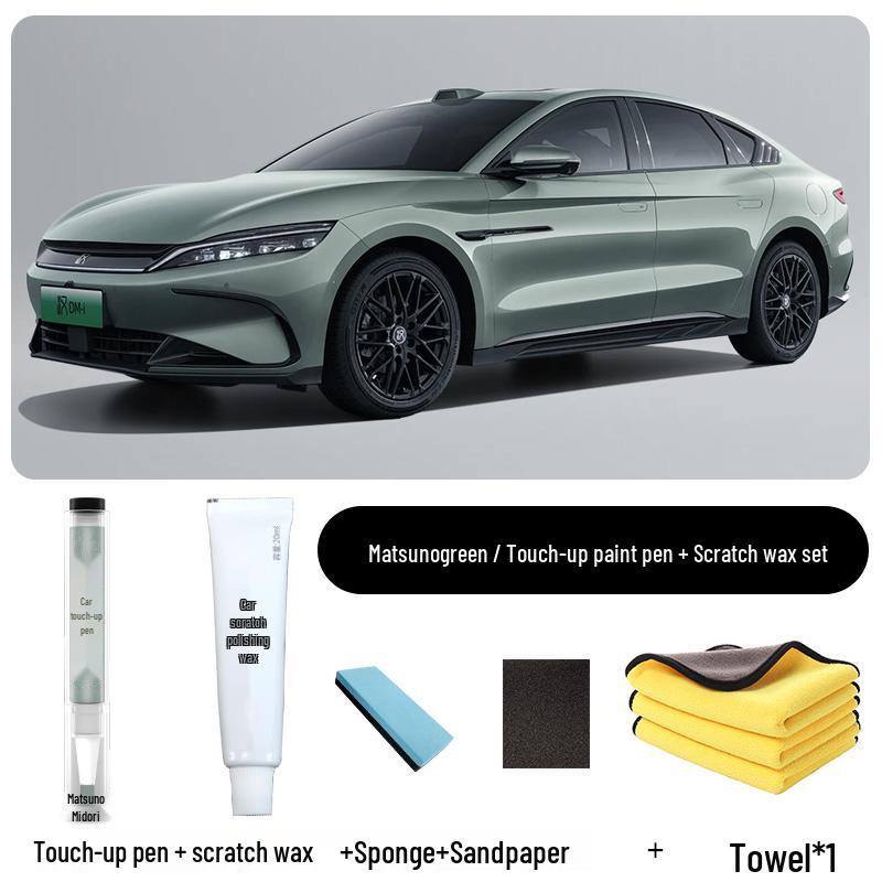 Ремонтный маркер-краска BYD Han EV для царапин на автомобиле цветов Weiyang Gray или Shiguang Black