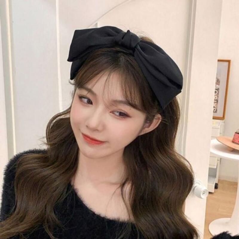 Satin Big Ribbon Fashion Headband