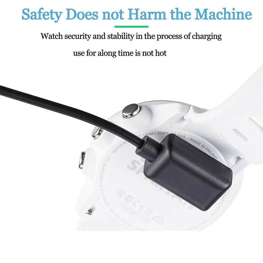 Адаптер зарядного устройства для смарт-часов 4-контактный USB-кабель для зарядки Зарядное устройство для смарт-часов Suunto 9/9 Baro