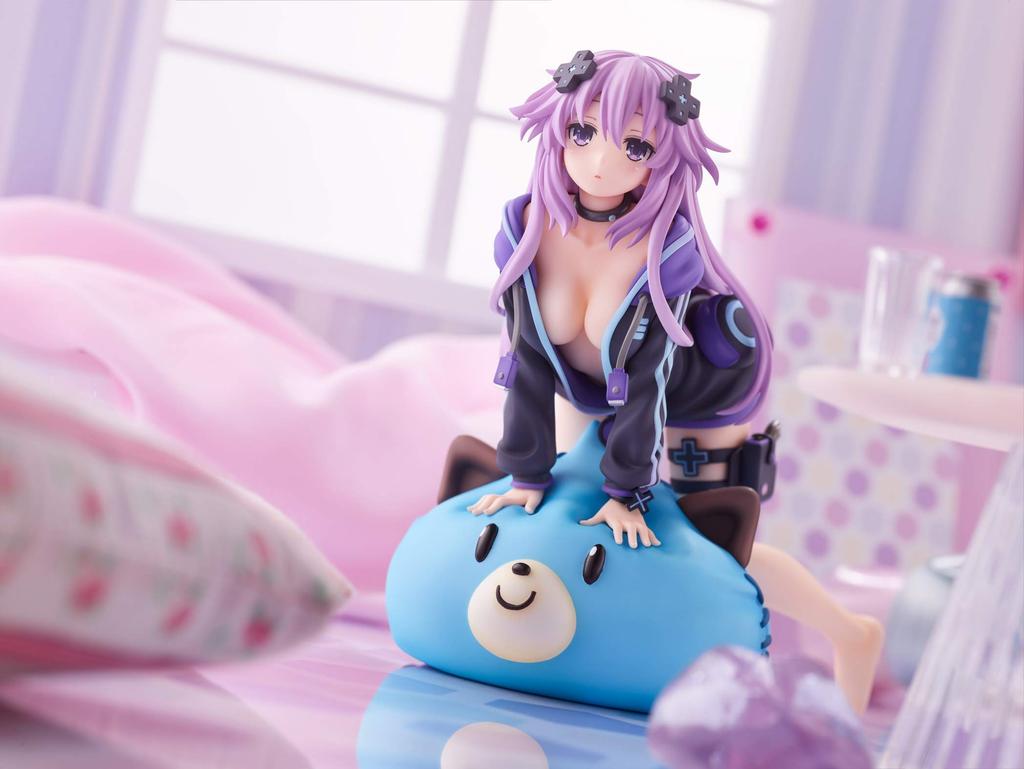 Брокколи Hyperdimension Neptunia [Dimensional Traveler Neptunia] Спящая версия. Масштаб 1/8, фигурка из АБС-пластика и АТБС-ПВХ, с покраской