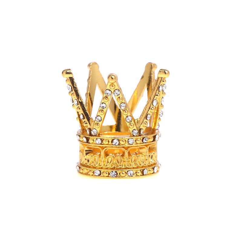 Аксессуары для кукол Металлическая корона Головной убор Аксессуары для волос для кукольного домика Игрушка