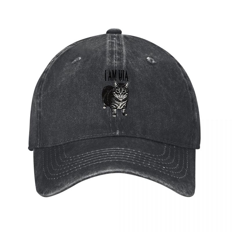 Canada Tiger Logo Washed Cotton Baseball Cap Classic Fit Unisex Adjustable Hat Outdoor Casual Style