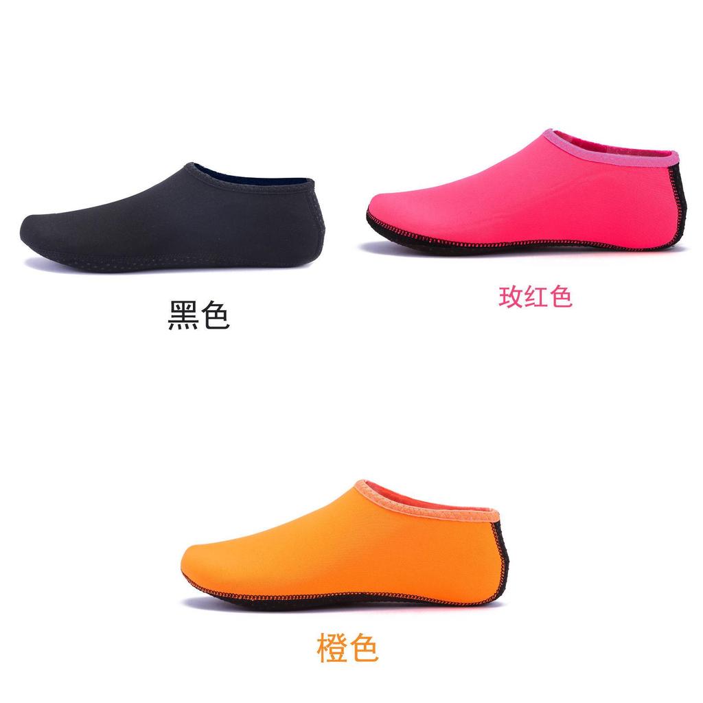 Colorful Lycra Swim Socks Anti-slip Dive Booties Perfect For Snorkeling And Beach Activities