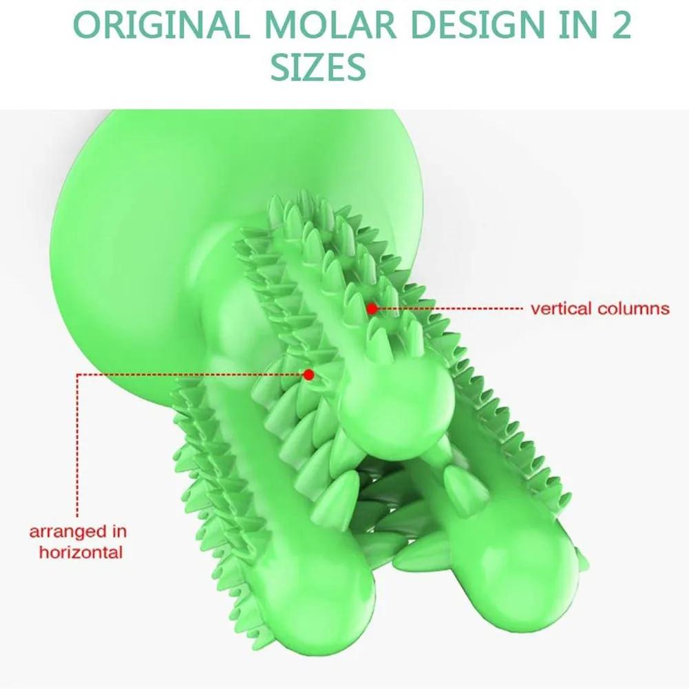 НОВЫЕ игрушки для собак, зубная щетка, интерактивная игрушка для обучения чистке зубов IQ, прочная, для маленьких и средних собак, для щенков, для жевания