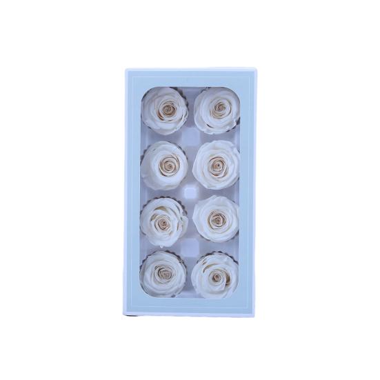 Yousheng 8 шт. консервированная роза красота неувядающая реалистичная вечная цветочная композиция подарок для украшения домашней вечеринки