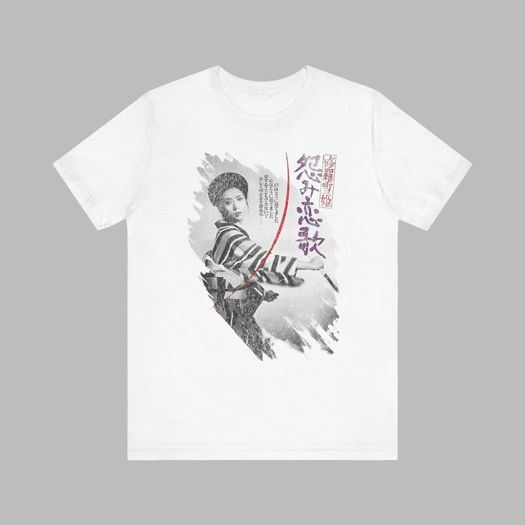 Vintage Lady Snowblood Graphic Tee - Japanese Cult Film T-Shirt