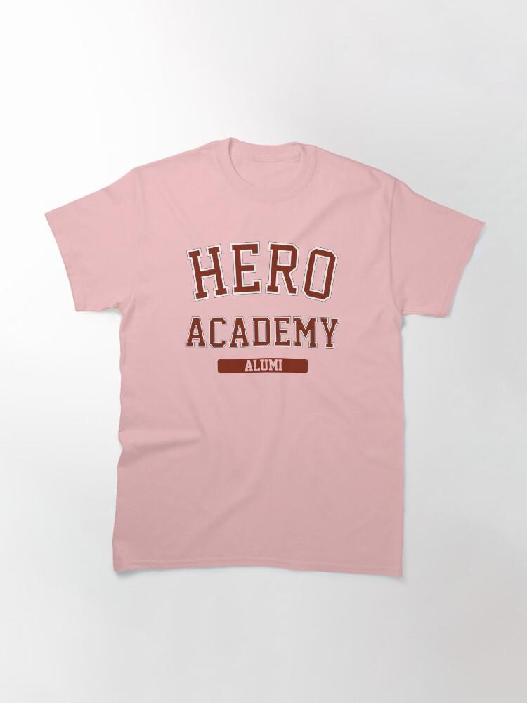 Hero Academy Alumi Classic TShirt 2026 Summer New Mens Womens Luxury Fashion Casual Cotton Oversized Tshirt Street Wear Y2K