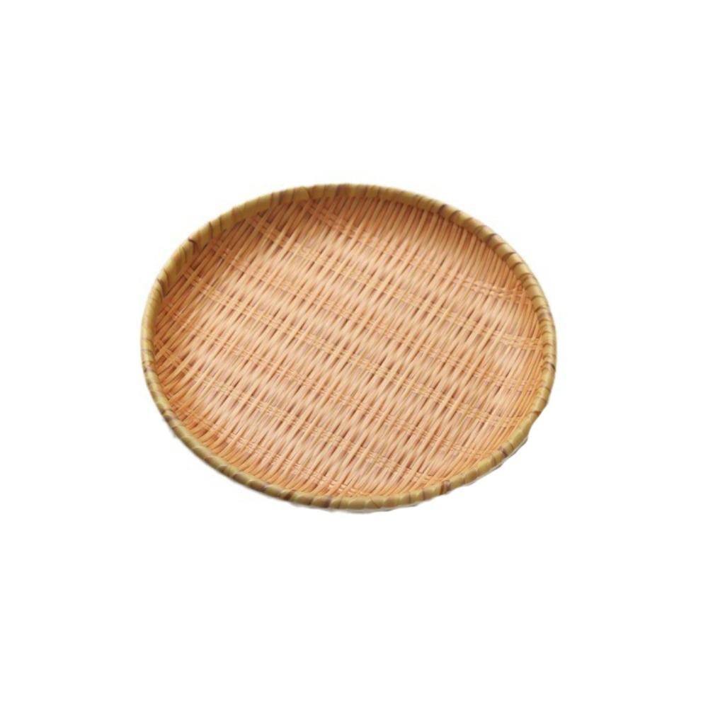 Traditional Imitation Weaving Dinner Plate Classic Snack Plate Fruit Plate Decoration Tray Home