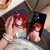 HSR Himeko Матовый ТПУ Чехол для Мобильного Телефона для OPPO Reno 14 13 12 11 10 9 8 7 6 5 F T Pro 5G Цветной Печатный Чехол