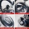 Restaurant Ergonomic Handle Teapot for Trips Whistling Kettle Stove Gas Water Kettle Teakettle