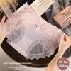 Большой размер Женские летние Чистые Сексуальные Кружевные Сетчатые Хлопковые 10A Антибактериальные Трусы