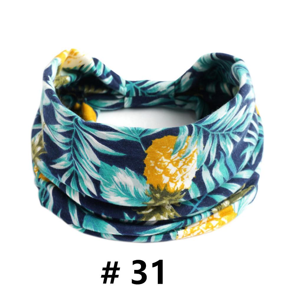 Женские повязки на голову в стиле бохо, хлопковые широкие тюрбаны, повязки на голову, нескользящие эластичные спа-повязки для тренировок, йоги, повязки на голову, банданы для бега, аксессуары для волос