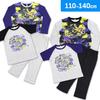 Splatoon 3 Boys Glowing 2TOP Пижама с длинными рукавами, верх и низ, комплект 562 [Bandai]