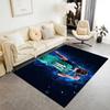 Football Player Action Floor Rug Office Rug Design for Foyer Entryway Study room Living Rooms Antislip Carpet Office home decor Gift for Festivals