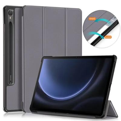 Кожаный чехол для планшета Samsung Galaxy Tab S9 FE, чехол 10,9 дюйма, 2023, магнитная умная подставка для Galaxy Tab S9plus A9 plus, чехол SM-X510 X516B