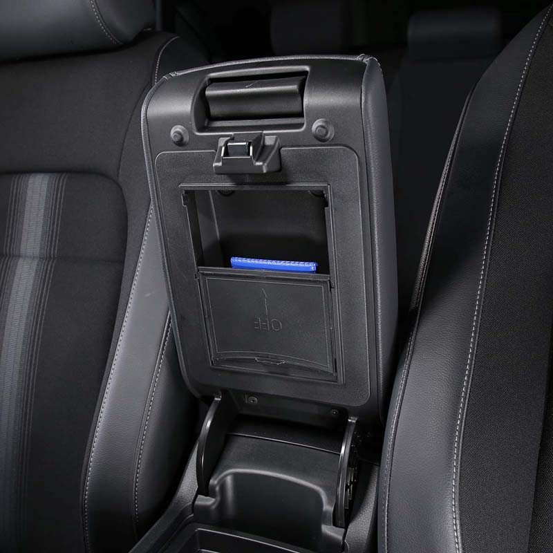 ABS черный автомобильный подлокотник с центральным управлением, скрытый ящик для хранения конфиденциальности для Honda Civic 2022, автоматический интерьер