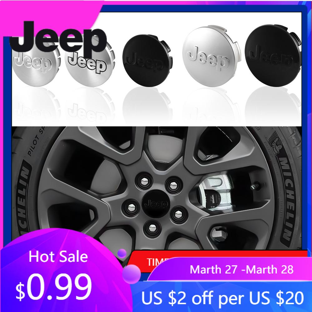For Jeep 55mm 64mm Car Wheel Center Covers Hub Cap Badge Accessorie for Jeep Cherokee WK Gladiator Pickup Wrangler Jk Renegad