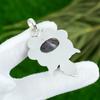 Friendship Day Sale Sterling Silver Star Amethyst Gemstone Bezel Pendant Jewelry