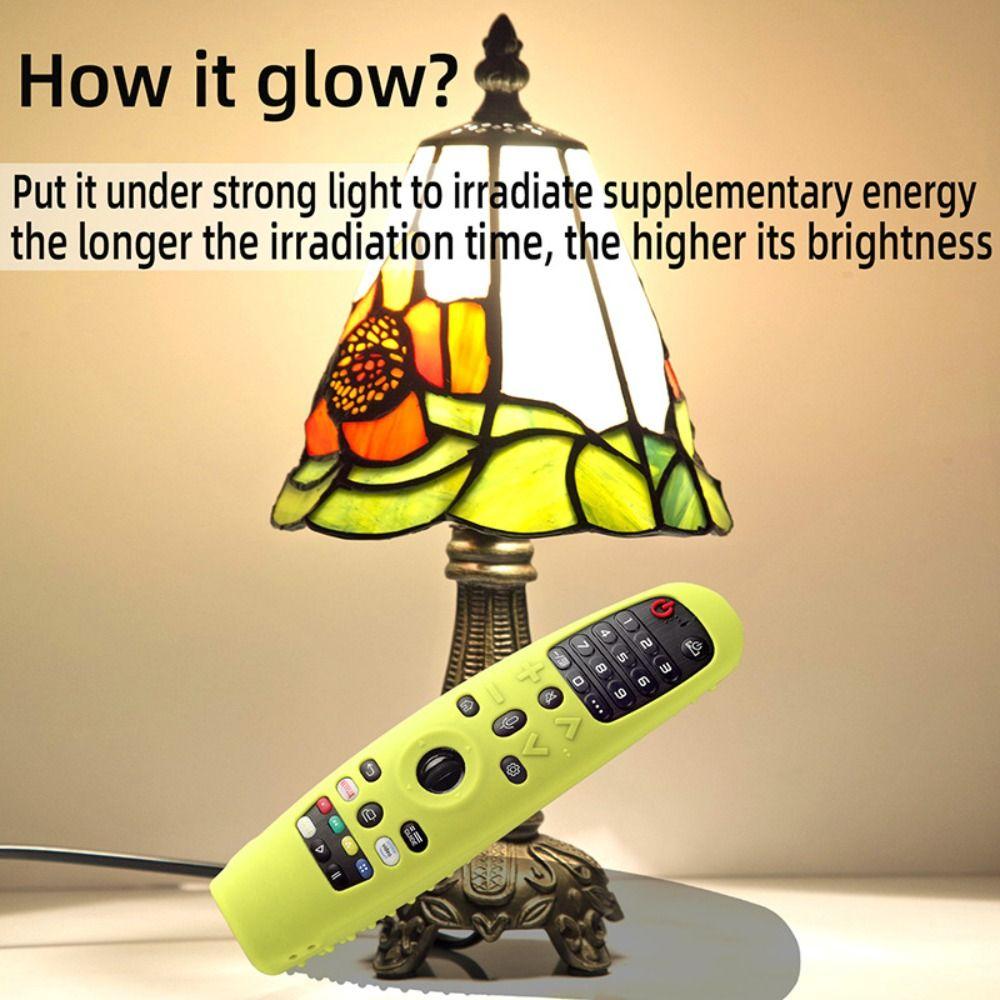 Мягкий чехол для пульта дистанционного управления, прочный светящийся чехол для LG AN-MR21GC/ MR21N / MR21GA