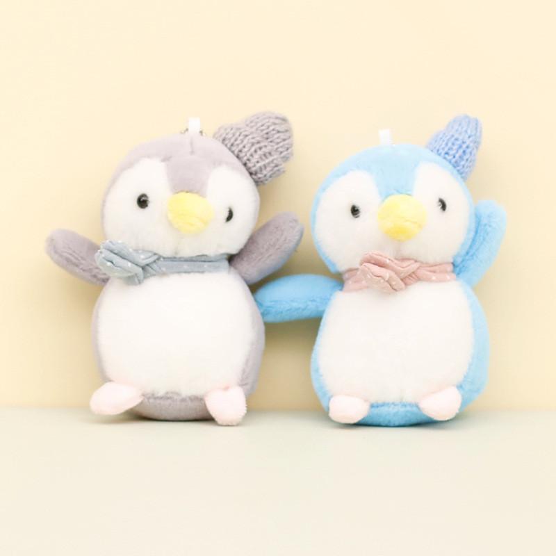 12cm Plush Penguin Keychain Lovely Pp Cotton Filled Penguin Doll Bag Accessory