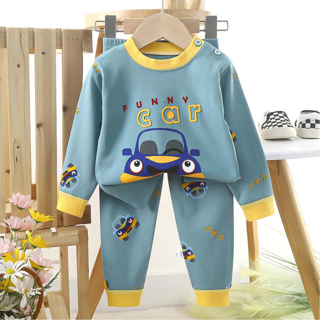 Cotton Underwear Set for Children Boys Warm Autumn Clothes for Girls Home Clothes Set