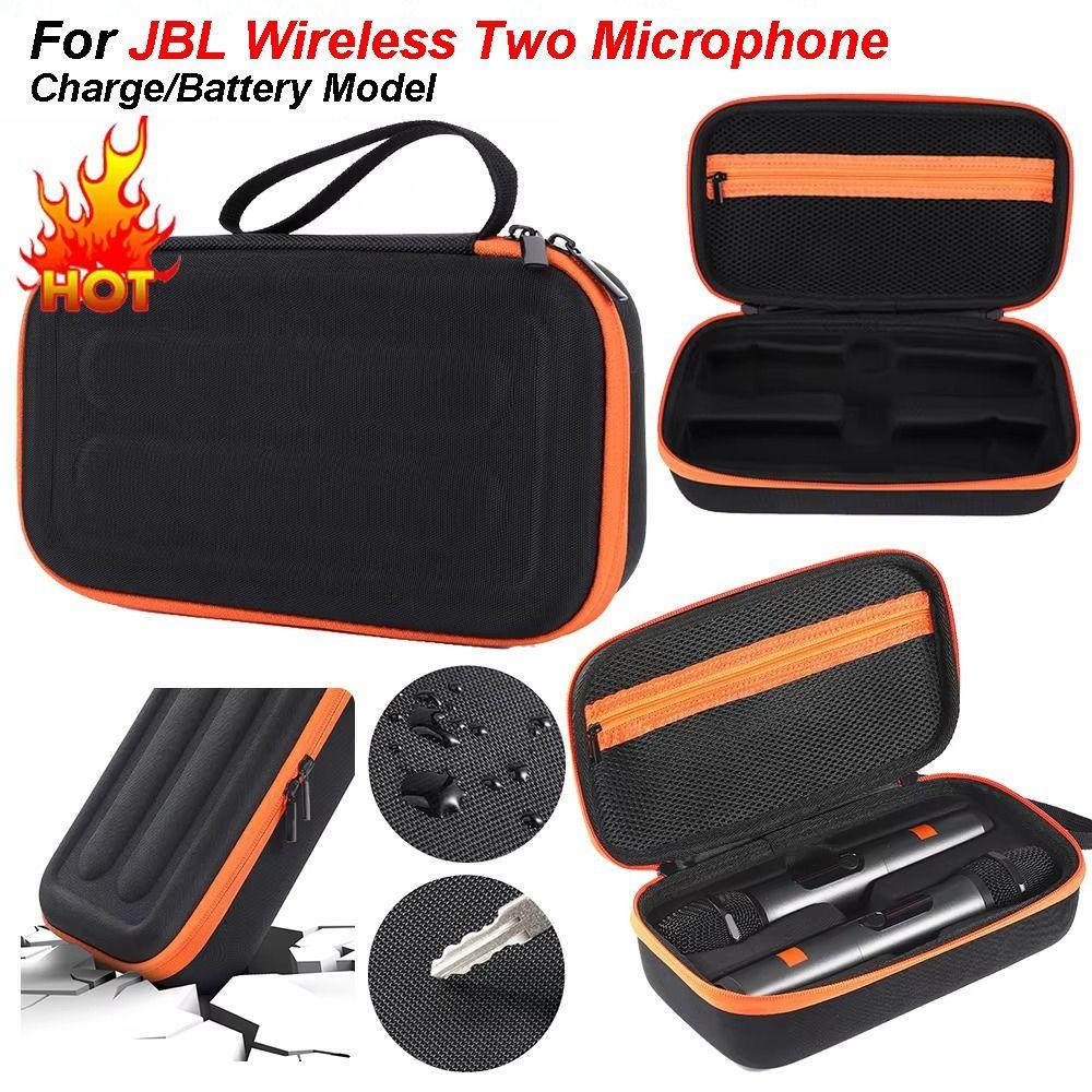 Ударопрочный чехол для переноски Портативная коробка для хранения для беспроводных микрофонов JBL для путешествий