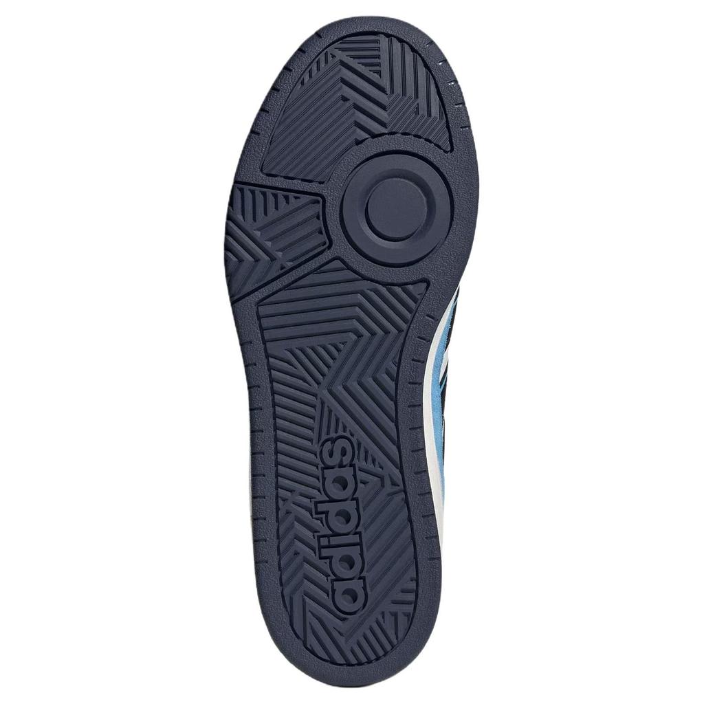 Adidas WCARD ADV Synthetic Leather, Split Cow Leather Soft And Comfortable Low top Skateboard Shoes Unisex White Blue JQ4532