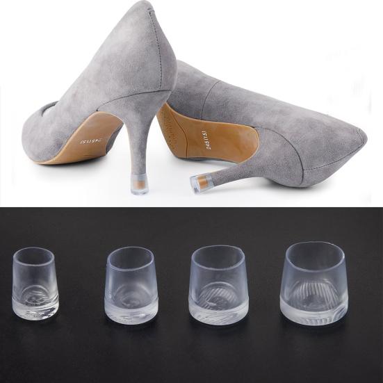 Пробковая насадка из ПВХ на высокий каблук-шпильку от скольжения шума и повреждения поверхности пола