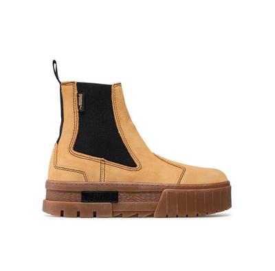 Замшевые ботинки Mayze Chelsea Wn's 382829 04 Yellow