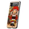 Nutcracker King Cartoon Phone Case For Samsung Galaxy Z Flip 7 6 5 4 3 5G Cover ZFlip7 ZFlip6 ZFlip4 ZFlip5 ZFlip3 Coque Fundas
